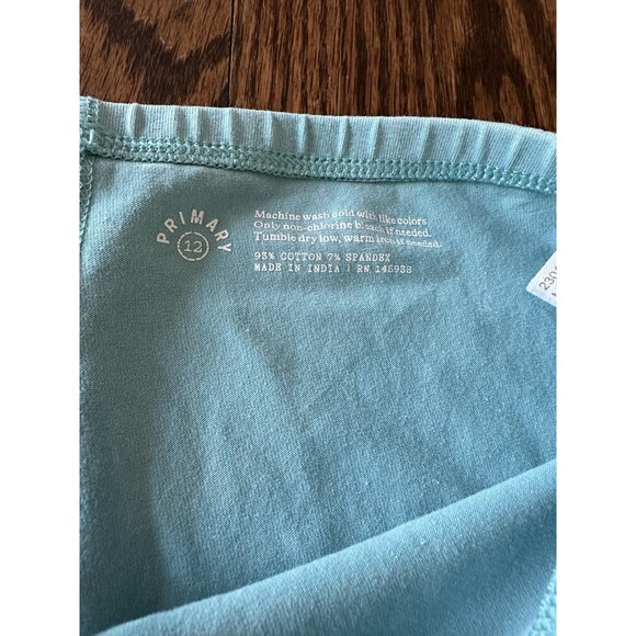 Primary Girls Size 12 Under Shorts Set of 2 Light Blue Purple Cotton Cartwheel - Picture 3 of 10